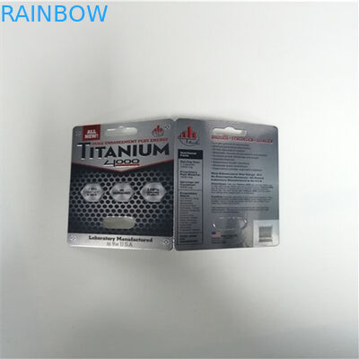 โพไซดอนบรรจุภัณฑ์บัตรยาตุ่มแข็ง Rox เพศ Enhancer แพ็คกระดาษรีไซเคิล