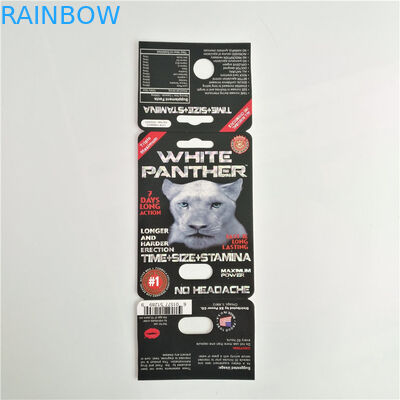 7K Panther ยาบรรจุภัณฑ์ทางเพศหญิงโลโก้ที่กำหนดเองพร้อมกล่องแสดง