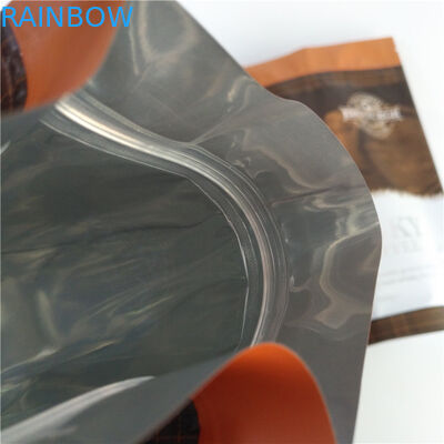 Doypack กระเป๋าหลวมถุงชาบรรจุภัณฑ์ยืนขึ้นซิปล็อคพิมพ์แบบกำหนดเอง