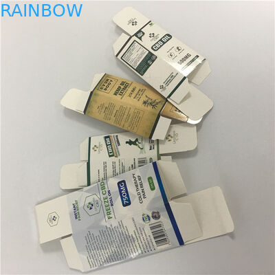 ที่กำหนดเองหรูหรากระดาษแข็งกระดาษ CBD น้ำมัน vape กล่องบรรจุภัณฑ์ปากกา