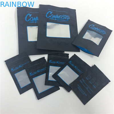 Doypack ธูปสมุนไพรบรรจุภัณฑ์ Ziplock ลุกขึ้นยืนกระเป๋าสำหรับยาสูบ CBD