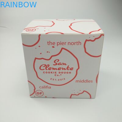 กระดาษวัสดุเกรดอาหารกล่องเก็บกระดาษแข็งขนาดที่กำหนดเองการออกแบบเค้กแต่งงาน