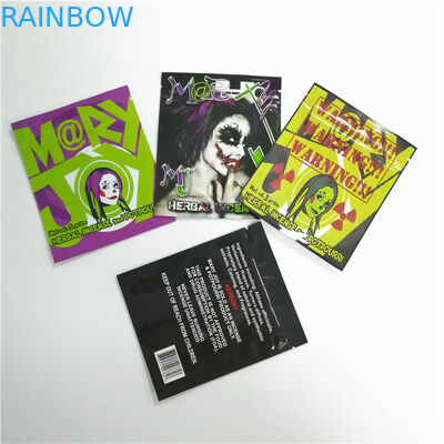 อลูมิเนียมเกรดอาหารฟอยล์ Stand Up กระเป๋าบรรจุภัณฑ์ขนม Cbd Gummy Bears บรรจุภัณฑ์