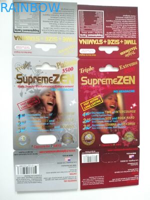 Premier Zen / Rhino บรรจุ 13 เม็ดกล่องบรรจุยา Enhancer แคปซูลชาย