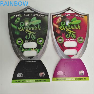 บรรจุภัณฑ์ยาบรรจุภัณฑ์บัตรยาสเปน Fly 2000 ชายเสริมยาบรรจุ