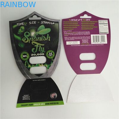 บรรจุภัณฑ์ยาบรรจุภัณฑ์บัตรยาสเปน Fly 2000 ชายเสริมยาบรรจุ