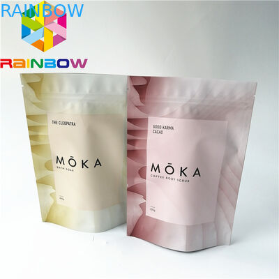 ทะเลเกลือบรรจุภัณฑ์ยืนขึ้นถุงซิปกระเป๋ายืนขึ้นถุงกาแฟ 9 สี