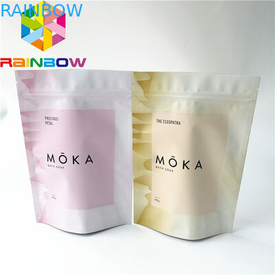 ทะเลเกลือบรรจุภัณฑ์ยืนขึ้นถุงซิปกระเป๋ายืนขึ้นถุงกาแฟ 9 สี