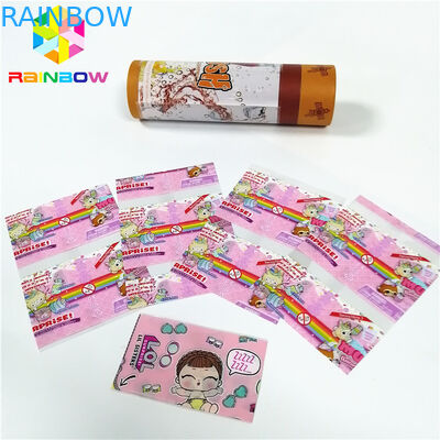 ที่มีสีสันพิมพ์พีวีซีสัตว์เลี้ยงหดตัวแขนฉลากขวดแก้วถ้วยหลอดป้ายสติกเกอร์