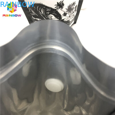 Roasters ชาถุงฟอยล์บรรจุภัณฑ์ 100 กรัม 250 กรัม 500 กรัมลุกขึ้นยืน Mylar เคลือบหรูหรากาแฟแพ็ค