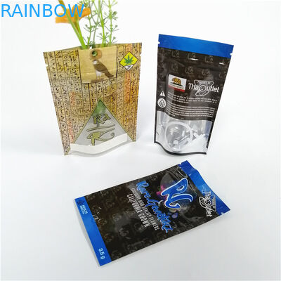 จังเกิ้ลบอยส์บรรจุภัณฑ์ธูปสมุนไพร Childproof Ziplock ยืนกระเป๋า FDA อนุมัติ