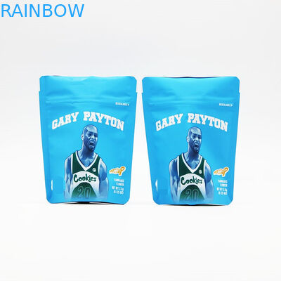 บรรจุภัณฑ์ถุงธูปสมุนไพรที่กำหนดเอง, คุกกี้ Mylar ยืนขึ้นถุงซิป