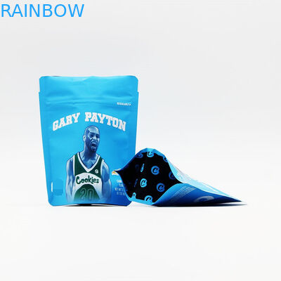 บรรจุภัณฑ์ถุงธูปสมุนไพรที่กำหนดเอง, คุกกี้ Mylar ยืนขึ้นถุงซิป