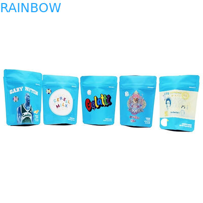 บรรจุภัณฑ์ถุงธูปสมุนไพรที่กำหนดเอง, คุกกี้ Mylar ยืนขึ้นถุงซิป