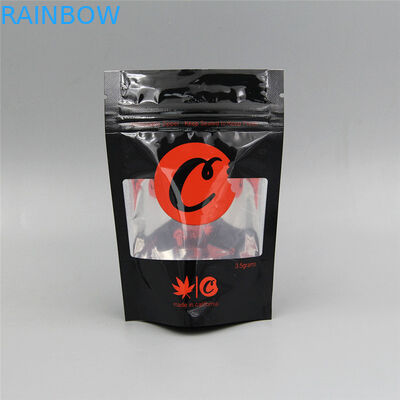 บรรจุภัณฑ์ถุงธูปสมุนไพรที่กำหนดเอง, คุกกี้ Mylar ยืนขึ้นถุงซิป