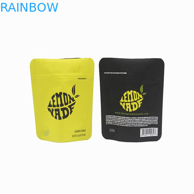 คุกกี้บรรจุภัณฑ์ธูปสมุนไพร Mylar ของแคลิฟอร์เนียย่อยสลายได้ด้วยโลโก้ บริษัท ที่กำหนดเอง