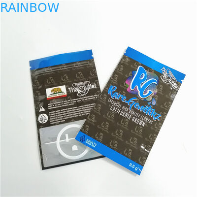 พิมพ์ยูวีเงา Ziplock ลุกขึ้นยืนถุงบรรจุภัณฑ์ขนมขบเคี้ยวได้รับการอนุมัติจาก SGS