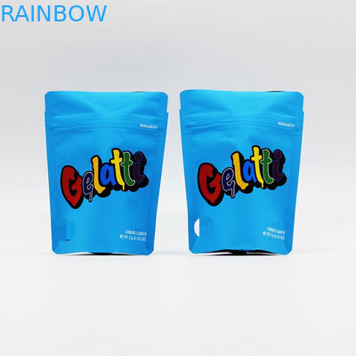 CBD Runtz คุกกี้บรรจุภัณฑ์ Ziplock ผนึกถุงบรรจุ Mylar วัสดุ MOPP / VMPET / PE