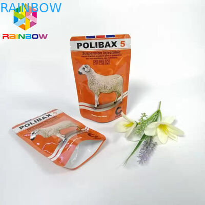 Rotogravure พิมพ์ถุงฟอยล์บรรจุภัณฑ์เองพิมพ์ถุงอาหารสัตว์ลามิเนต