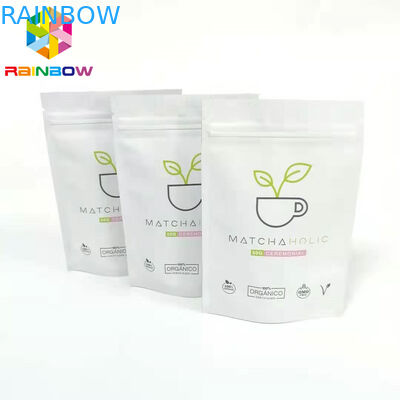 อลูมิเนียมฟอยล์ผนึกบรรจุภัณฑ์ถุงพิมพ์ซิปล็อคพลาสติกเคลือบเงา