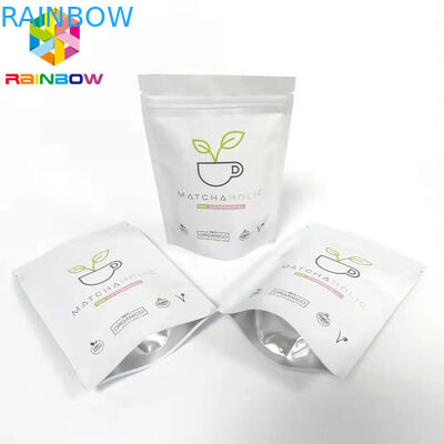 อลูมิเนียมฟอยล์ผนึกบรรจุภัณฑ์ถุงพิมพ์ซิปล็อคพลาสติกเคลือบเงา