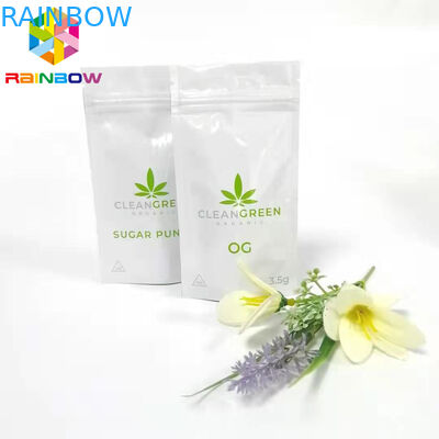 เช้าถุงชาบรรจุภัณฑ์เคลือบเงาที่กำหนดเองยืนขึ้นถุง FDA รับรอง