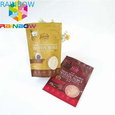 ผลไม้แห้งไมค์ผงขนมฟอยล์บรรจุภัณฑ์ถุงความร้อนตราไปรษณีย์ล็อคการพิมพ์แผ่นแม่พิมพ์