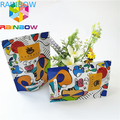 Mylar ยืนขึ้นถุงซิปถุงขนมชาบรรจุกาแฟกลิ่นพิสูจน์รีไซเคิล