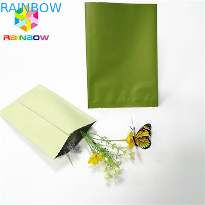 โลโก้ที่กำหนดเองถุงฟอยล์บรรจุภัณฑ์กลางปิดผนึกกันความชื้นสำหรับขนม