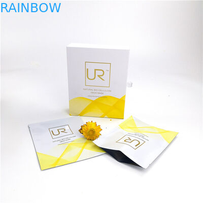 เคลือบกระดาษเคลือบกล่องบรรจุภัณฑ์ถุงหน้ากากบำรุงผิวน้ำมันหอมระเหยที่กำหนดเอง