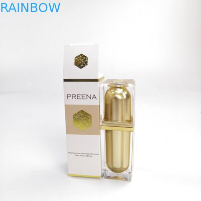 กล่องบรรจุภัณฑ์เครื่องสำอางค์สี CMYK โลโก้ที่กำหนดเองสำหรับบรรจุภัณฑ์น้ำมันหอมระเหย