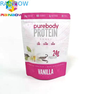 กระเป๋าขั้นต่ำพิมพ์ดิจิตอลยืนขึ้นถุงซิปทำงานฝีมือบรรจุภัณฑ์อาหาร Drawstring