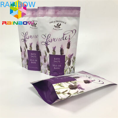 กระเป๋าขั้นต่ำพิมพ์ดิจิตอลยืนขึ้นถุงซิปทำงานฝีมือบรรจุภัณฑ์อาหาร Drawstring