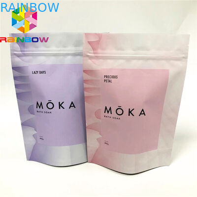 แมตต์เสร็จสิ้น Cbd เกลือพลาสติกถุงบรรจุภัณฑ์อลูมิเนียมฟอยล์ผนึกสำหรับอาหาร