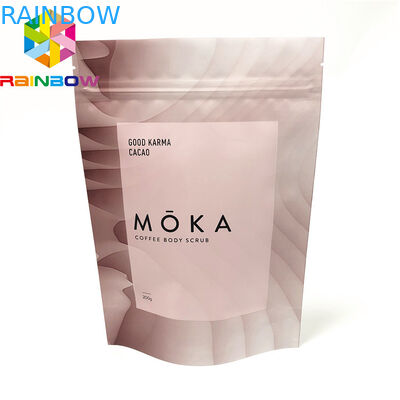 บรรจุภัณฑ์ถุงพลาสติกน้ำหนักเบาอาหารเกรดยืนขึ้นกระเป๋าสำหรับ Cbd Body Scrub