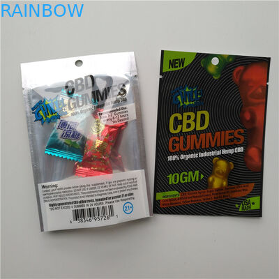 Gravnre พิมพ์ธูปสมุนไพรบรรจุภัณฑ์ CBD Gummies Baggies ทางเพศยาซองสำหรับดอกไม้สมุนไพร