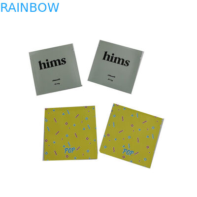 ลูกอมยาแมตต์ฟิล์มพลาสติกถุงบรรจุภัณฑ์ซอง MOPP VMPET วัสดุ PE