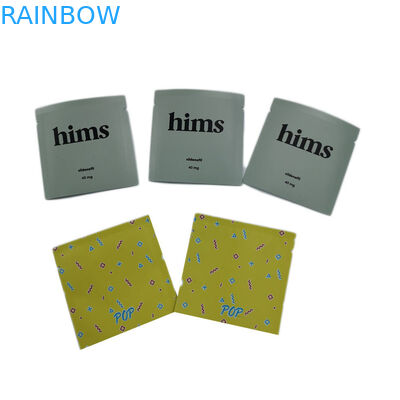 3 ด้านความร้อนปิดผนึกถุงพลาสติกบรรจุภัณฑ์มินิกระเป๋าขนตาถุงแพ็คเก็ตที่กำหนดเอง