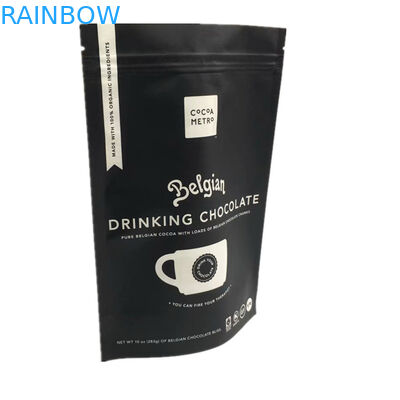 K Pouch Stand Up ถุงกาแฟอลูมิเนียมการพิมพ์สีเต็มรูปแบบที่กำหนดเองได้