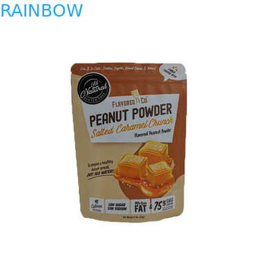 สีสันพิมพ์ขนมขบเคี้ยวถุงบรรจุภัณฑ์อาหาร MOPP VMPET PE อาหารบรรจุโปรตีน