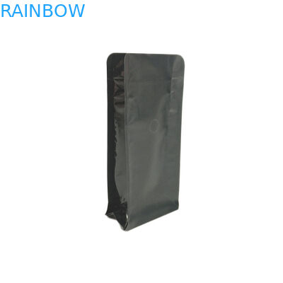 Double Ziplock Mylar กระเป๋าเป้าเสื้อกางเกงถุงพลาสติกย่อยสลายได้พร้อมวาล์ว