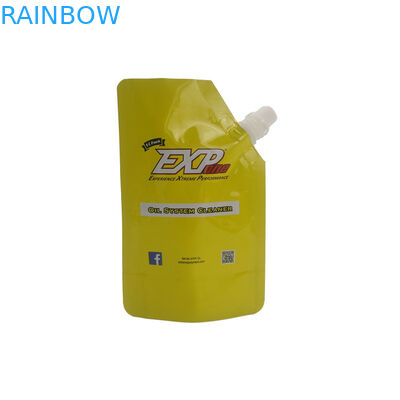 พลาสติก Doypack บรรจุภัณฑ์พลาสติกยืนขึ้นรอยรั่วออกแบบพิมพ์แบบกำหนดเอง