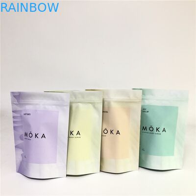 ย่อยสลายได้ยืนขึ้นถุงซิปพิมพ์กราเวียร์แบบกำหนดเองสำหรับบรรจุภัณฑ์อาหาร