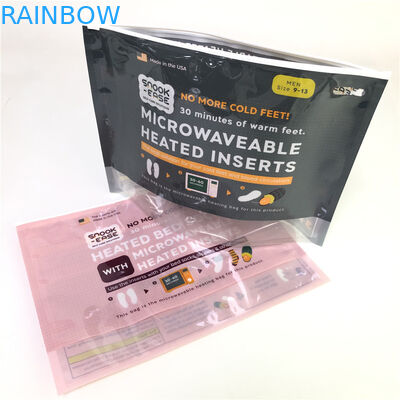 Stand Up Zipper ไมโครเวฟถุงพิมพ์แบบกำหนดเองย่อยสลายได้ความหนา 120-180 Mic