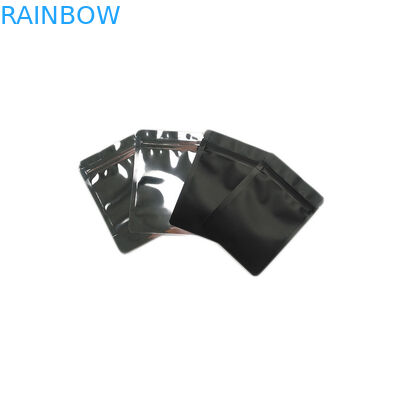 เคลือบผิวพลาสติกถุงบรรจุภัณฑ์อลูมิเนียมฟอยล์ถุงซิปขนาดเล็กสำหรับอาหาร