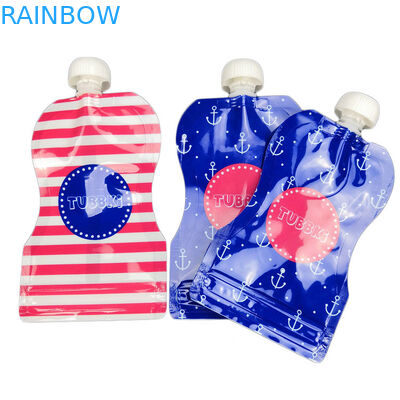 วัสดุอาหารพวยกระเป๋าบรรจุภัณฑ์ของเหลวเครื่องดื่มไวน์นมที่เก็บกาแฟ