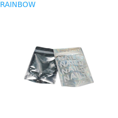 กลิ่น Mylar ผนึกยืนขึ้น Ziplock กระเป๋าเก็บอาหารรั่วหลักฐานสำหรับขนม
