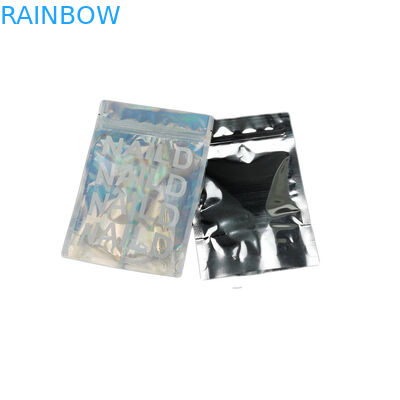 กลิ่น Mylar ผนึกยืนขึ้น Ziplock กระเป๋าเก็บอาหารรั่วหลักฐานสำหรับขนม