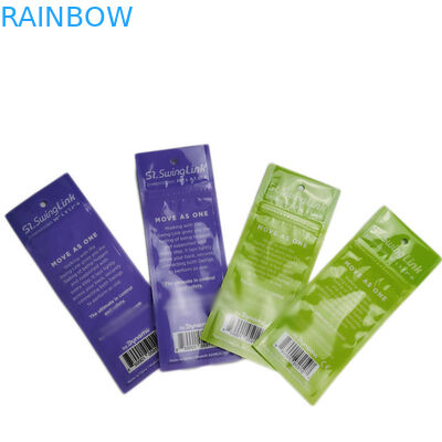 ตราประทับความร้อนปิดผนึกถุงพลาสติกบรรจุภัณฑ์วัสดุลามิเนตเสร็จสิ้นการบรรจุขนตาด้วย Ziplock