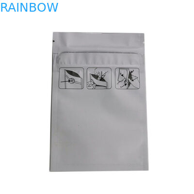 ถุงพลาสติก Reclosable บรรจุภัณฑ์ลิปกลอขนาดเล็กถุง Ziplock พิมพ์แบบกำหนดเองสำหรับเครื่องสำอาง